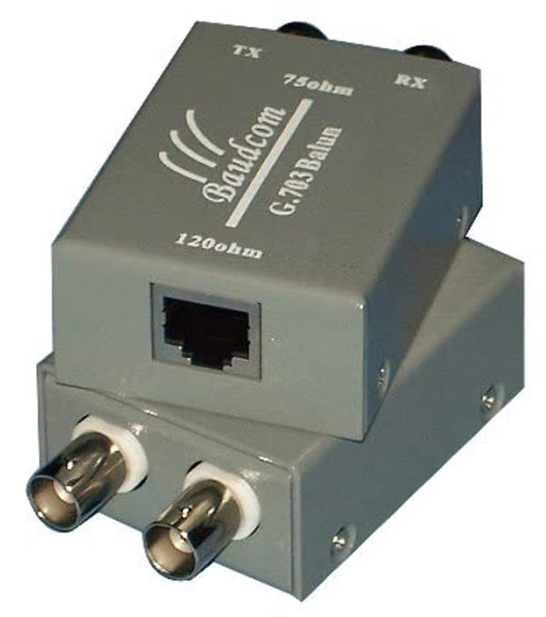 75-ohm unbalanced system with a 150-ohm balanced--type of balun transformer