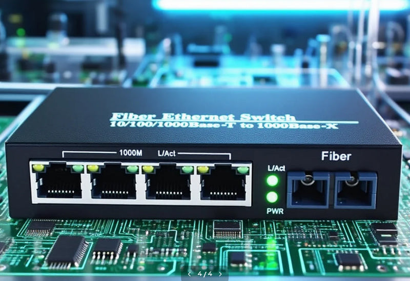 Fiber Media Converter Powers Up Reliable Connections Anywhere
