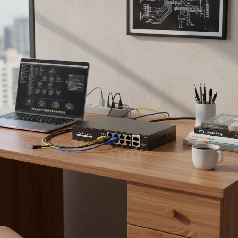 What is the difference between PoE Switch and Non-PoE Switch?