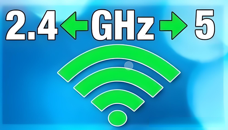 What is the difference between 2.4 GHz and 5 GHz