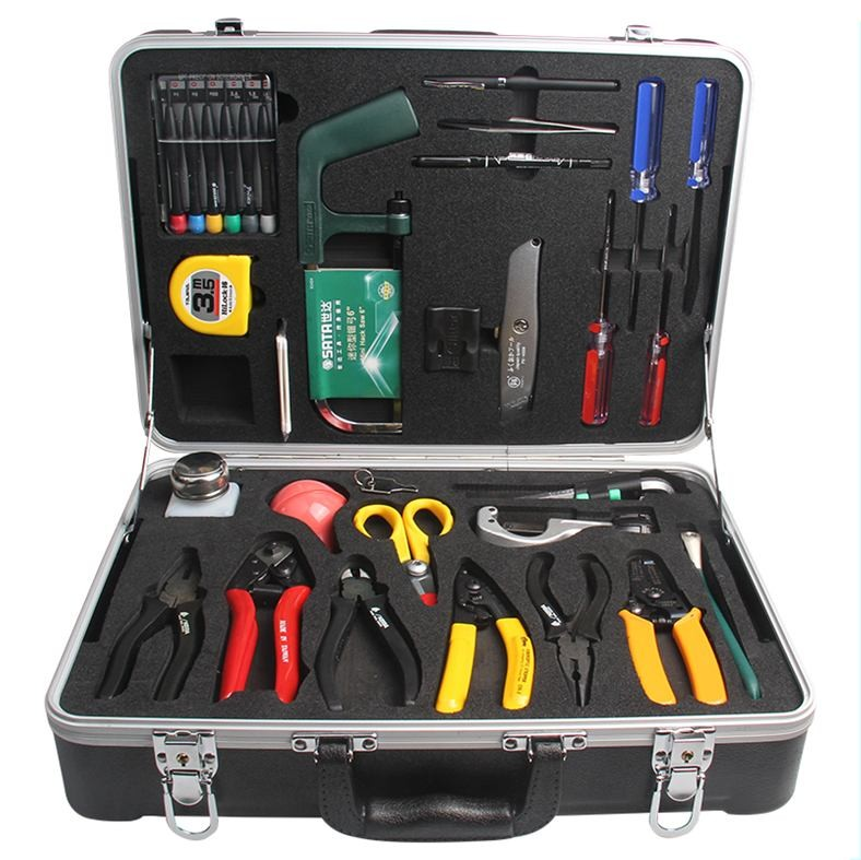 Practical Optical Fiber Tool Kit Box