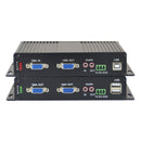 VGA KVM over fiber converter
