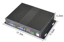 fiber optic KVM extender size