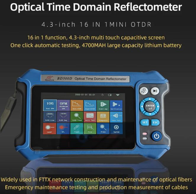 Optical Time Domain Reflectometer Multi-Functional OTDR for Fiber opti
