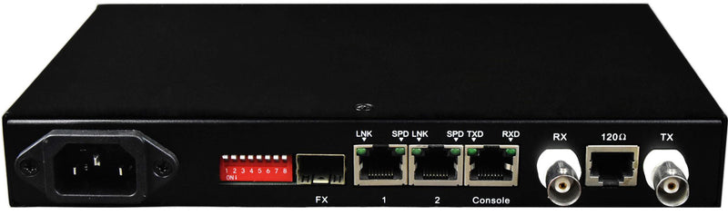 2 UTP Ethernet port E1 over Ethernet TDM over IP