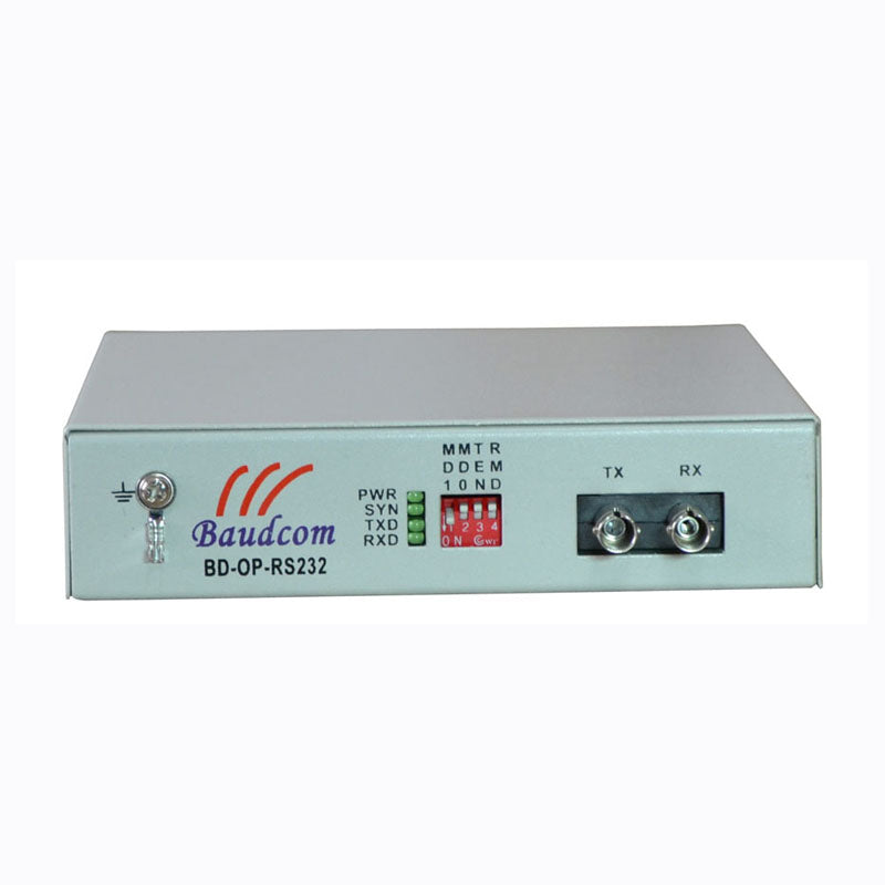 RS232 over fiber optical modem