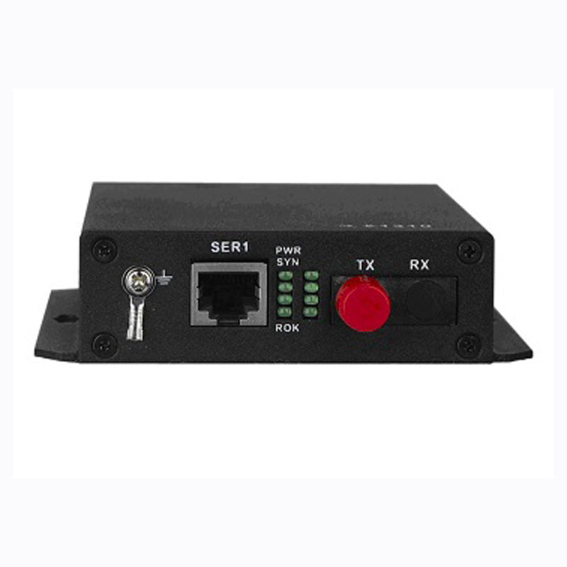 Fision Modem 2channel switch fiber modem with data
