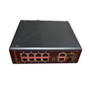 8-Port 100/100M+2-Port GE SFP Industrial Managed Ethernet Switch
