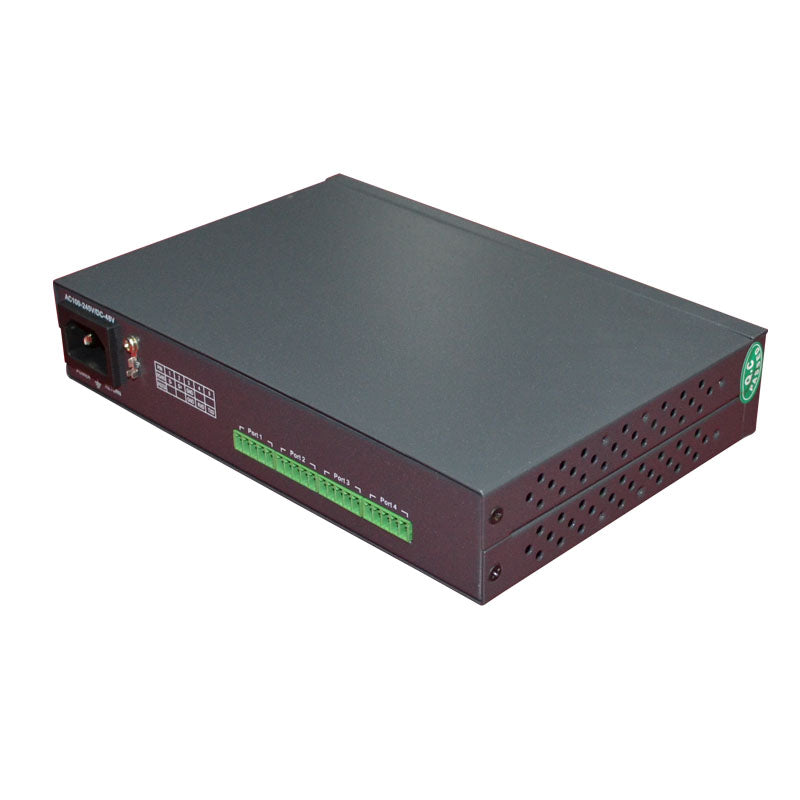 4Channel RS232/485/422 Serial to Ethernet converter