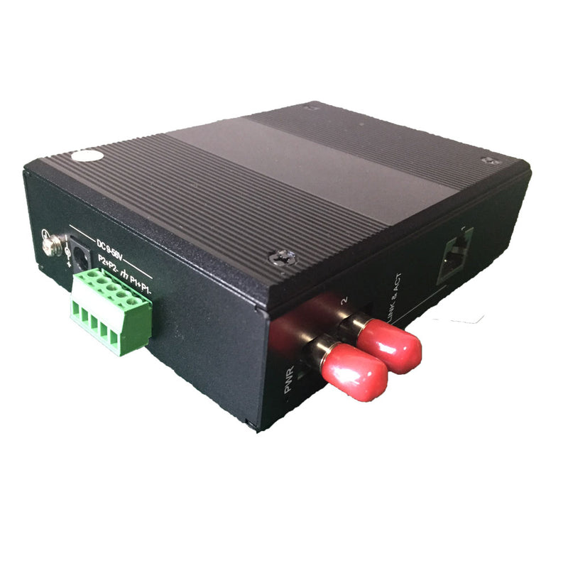 10/100/1000M GE industrial Gigabit fiber media converter