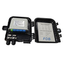 Fiber optic terminal box