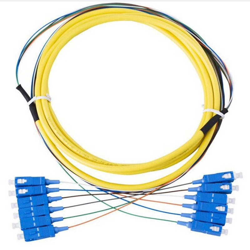 12 Core Fiber Optic Pigtails UPC connector