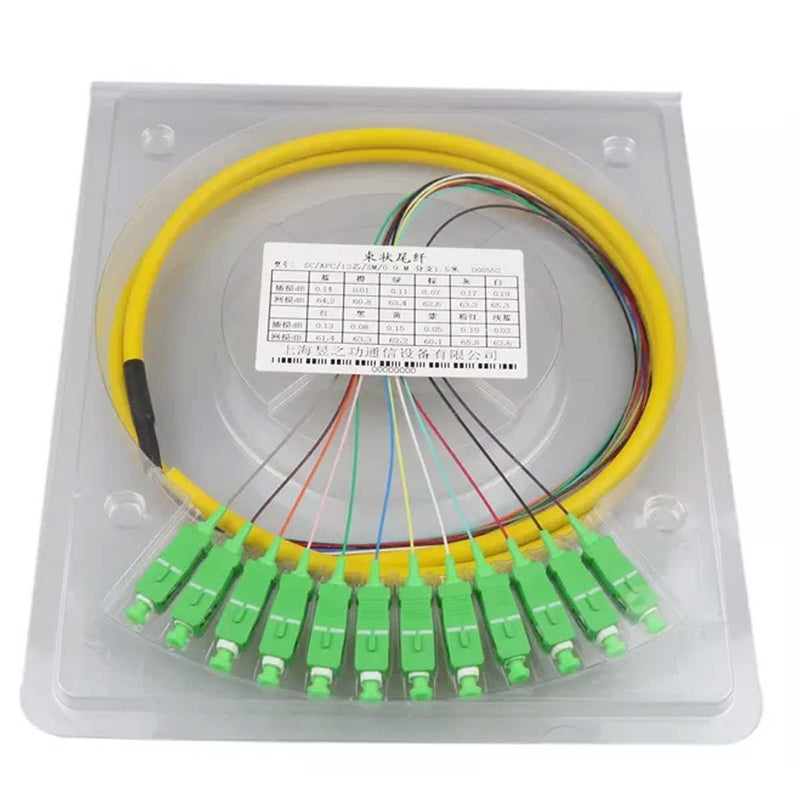 APC connector Bundle Fiber Optic Pigtails