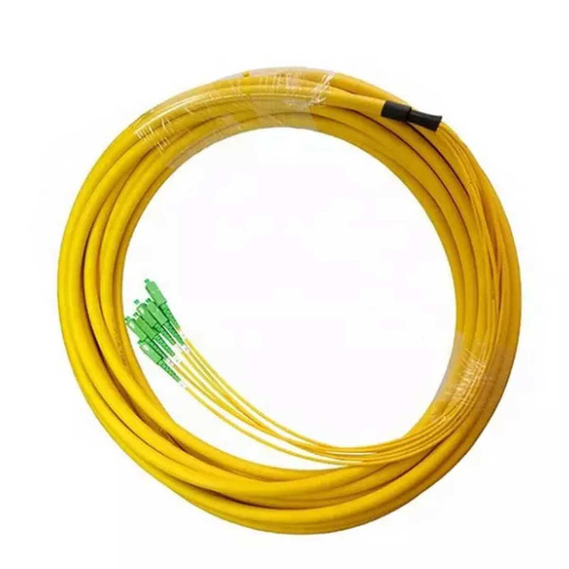 Bundle Fan-out Fiber Optic Pigtails APC connector