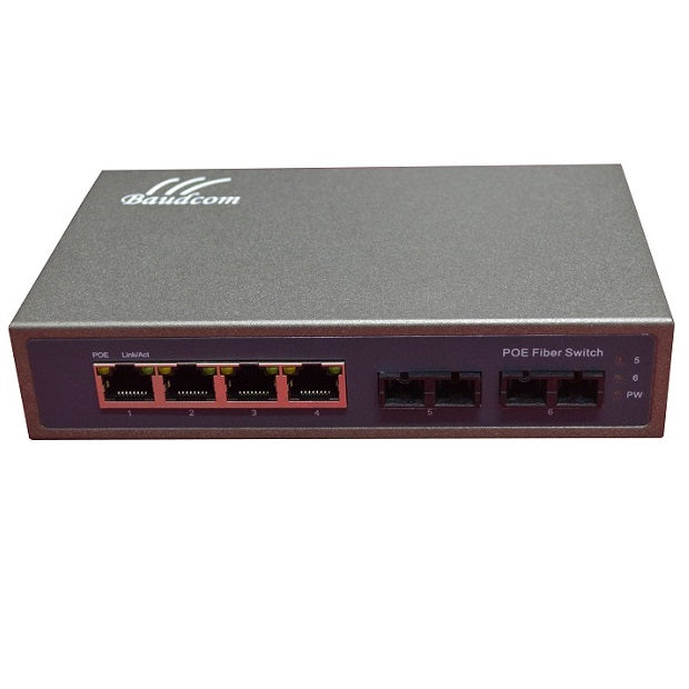 2Ports 4UTP Ports fiber Optics Media Converter
