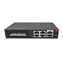 4x10/100M PoE ports and 2x10/100M uplink RJ45 ports POE Switch