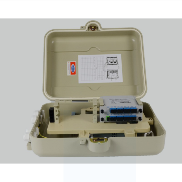 1×32 Cassette card fiber optic distribution box