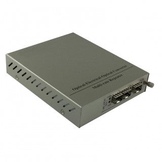 fiber Media Converter SFP Slot 1.25G 1-Port SFP to 2-Port